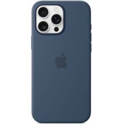 Apple Capa Silicone com MagSafe para iPhone 16 Pro Max - Azul denim
