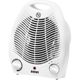 kaiserkraft Ventoinha de ar quente, 2000 W, CxLxA 140 x 210 x 260 mm, Ventoinha de ar quente, 2000 W, CxLxA 140 x 210 x 260 mm. 2 níveis de aquecimento (1000/2000 W) e um nível de ventilação para o verão. Controlo por termóstato contínuo para regular a te