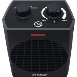kaiserkraft Ventoinha de ar quente, 1000/2000 W, CxLxA 120 x 190 x 230 mm, Ventoinha de ar quente, 1000/2000 W, CxLxA 120 x 190 x 230 mm. Interruptor de 4 níveis: desligado/ar frio/ar quente (1000 W)/ar quente (2000 W). Com termóstato, proteção contra sob