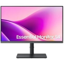 Monitor Profesional Samsung Essential Monitor S4 S43UF S27F434UAU/ 27"/ Full HD/ Regulable en altura/ Negro