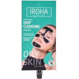 Iroha Nature Máscara de Rosto Detox Carvão Peel Off 1 un