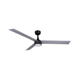 FARO 342871S - Ventilador LED regulável CRUISER XL 18W/230V CCT Ø 160 cm cinzento/preto + comando remoto