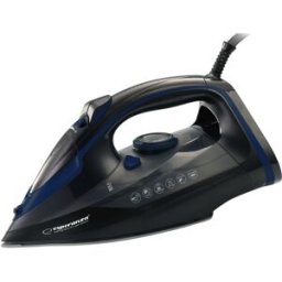 Ferro de Engomar a Vapor Rayon 2600W (Preto) - ESPERANZA