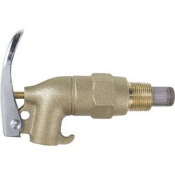kaiserkraft Torneira de segurança, latão, de fecho automático com pára-chamas, rosca 3/4'', embalagem de 1 unid., Torneira de segurança, latão, de fecho automático com pára-chamas, rosca 3/4'', embalagem de 1 unid. Para substâncias inflamáveis, fechável à