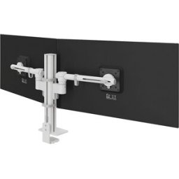 Dataflex Braço para monitor Viewgo Modular , regulação em altura 345 mm, para 2 monitores, branco, Braço para monitor Viewgo Modular, regulação em altura 345 mm, para 2 monitores, branco. Regulação estática simples da altura de 345 mm sem ferramentas. Os