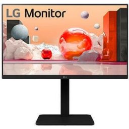 LG MONITOR IPS 24" (23.8) 16:9 FHD VGA DVI HDMI DP COLUNAS HAS PIVOT 24BA450