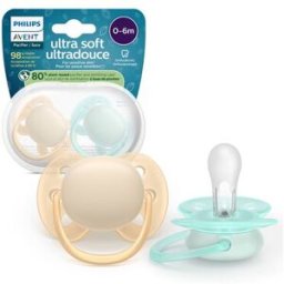 Philips Avent Pack Ultra Soft Ultradouce Nutra 0-6M 2 un