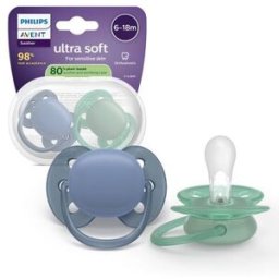 Philips Avent Pack Ultra Soft Boy 6-18M 2 un