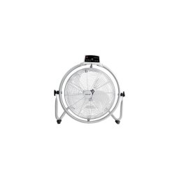 Ventilador de pé 90W/230V diâmetro 45 cm prateado + controlo remoto