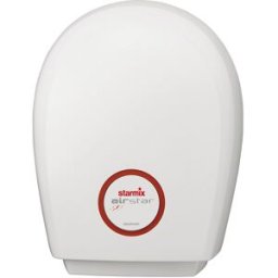 starmix Secador de mãos Airstar TT 1800 E , tempo de secagem de 23 s, branco, AxLxP 330 x 270 x 160 mm, Secador de mãos Airstar TT 1800 E, tempo de secagem de 23 s, branco, AxLxP 330 x 270 x 160 mm. Silencioso. Secador de mãos silencioso com interruptor d