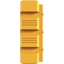 Ampere Rack Mammut Proteção para colunas Supreme , módulo de ampliação 200 - 250 mm, largura 125 mm, Proteção para colunas Supreme, módulo de ampliação 200 - 250 mm, largura 125 mm. PEAD robusto absorve os impactos de forma fiável. Montagem sem furos - po