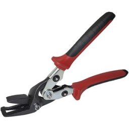 kaiserkraft Tesoura de fita de aço, versão de segurança, para largura de fita até 32 mm, Tesoura de fita de aço, versão de segurança, para largura de fita até 32 mm. Proteção especial contra ferimentos: ao cortar a fita, uma extremidade da fita de aço é r