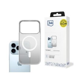 Capa Iphone 17 Pro 3MK Frosty Magcase Silicone Branco