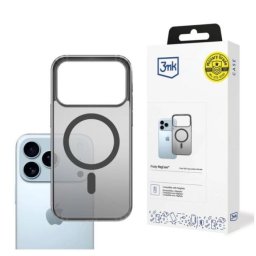 Capa Iphone 17 Pro 3MK Frosty Magcase Silicone Preto