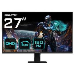 GIGABYTE GS27QA 27" Monitor de Juego QHD - 2560 x 1440 (QHD), 180Hz, 1ms, 300 cd/m2, FreeSync, HDR Ready, HDMI 2.0, Displayport 1.4 - 1383545
