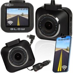 Câmara/Gravador de Vídeo 2" Wi-Fi BLACKBOX DVR F700 p/ Automóveis - BLOW