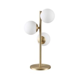 Ideal Lux - Candeeiro de mesa LED PERLAGE 3xG9/3W/230V dourado/branco