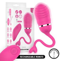 INTENSE - SOOKIE OVO VIBRATÓRIO COM CONTROLE REMOTO ROSA