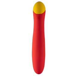 ROMP - HYPE VIBRADOR MULTIFUNCIONAL PARA PONTO G VERMELHO