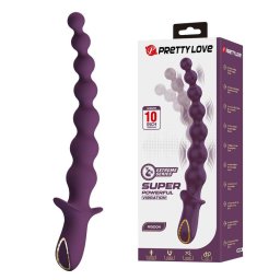 PRETTY LOVE - MADISON VIBRADOR ANAL RECARREGÁVEL COM 10 FUNÇÕES