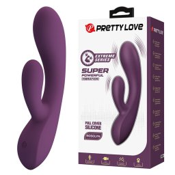 PRETTY LOVE - VIBRADOR COELHO RECARREGÁVEL ROSOLYN COM 10 FUNÇÕES