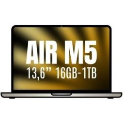 Apple Macbook Air 13,6"/ M5 10-Core CPU/ 16GB/ 1TB SSD/ 10-Core GPU/ Blanco Estrella