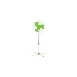 Ventilador de pé 60 W / 230 V, Ø 40 cm, branco/verde