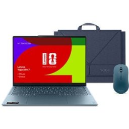 Lenovo Computador Portátil Yoga Slim 7 14AGP11-635 OLED 14'' AMD Ryzen™ AI 7 445 32GB 1TB SSD + Rato + Sleeve