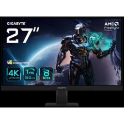 GIGABYTE GS27U 27” Monitor de juegos UHD - 3840 x 2160 (UHD), 160Hz, 1ms, 350 cd/m², Display HDR400, HDMI 2.1, DisplayPort 1.4 - 1385394