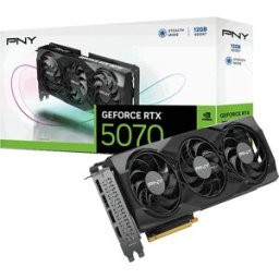 Placa Gráfica NVIDIA GeForce RTX 5070 "Blackwell" Triple Fan 12GB GDDR7 DLSS4 - PNY