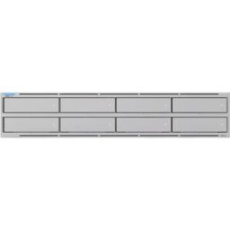 NAS Rack (2U) 8 Baias 2.5"/3.5" 16GB RAM 10GbE + 2x SFP+ 10GbE - UBIQUITI