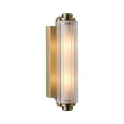 Nordlux - Iluminação para espelho de casa de banho NIMAL 2xE14/25W/230V IP44 latão