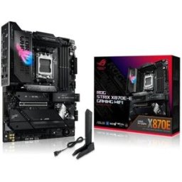Motherboard ASUS ROG Strix X870E-E Gaming AM5 X870E DDR5 ATX Wi-Fi 7 USB4 Áudio 7.1