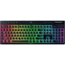 Razer BlackWidow V4 Low Profile HyperSpeed Teclado Mecânico RGB Sem Fios Green Switch (US)