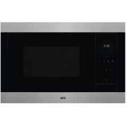 AEG MICROONDAS INTEG. 900W 25LT C/GRILL PRETO/INOX