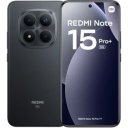 Smartphone Xiaomi Redmi Note 15 Pro+ 5G 6.83" 8GB/256GB Dual SIM (Preto)