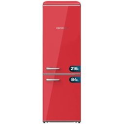 Frigorífico Combinado Bolero CoolMarket Origin 300L (Vermelho) - CECOTEC