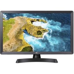 Monitor LED SMART TV 24" HD Ready 24TQ510S-PZ Wi-Fi (Preto) - LG