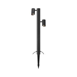 Markslöjd 108486 - Lâmpada LED de exterior GARDEN24 2xLED/6W/24V 80 cm IP44 preta