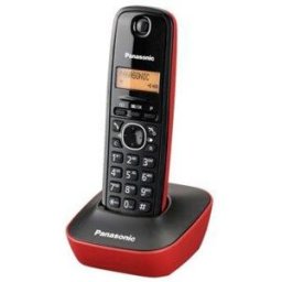 Telefone s/ Fios KX-TG1611 (Vermelho) - PANASONIC