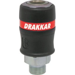 Acoplamento Rápido Fêmea de Segurança DRAKKAR 11mm 1/2″ 250m³/h