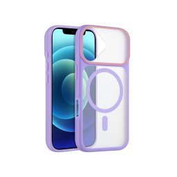 Capa Transparente e Rosa com MagSafe iPhone 17 Pro 18 Pro