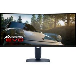 DELL Alienware AW3425DW - Monitor OLED - gaming - curvo - 34" (34.2" visível) - 3440 x 1440 @ 240 Hz - 1000 cd/m² - 1500000:1 - DisplayHDR 400 True Black - 0.03 ms - 2xHDMI, DisplayPort - BTO - com 3 anos de Apoio Básico de Hardware com Troca Avançada apó