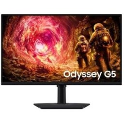 Monitor Gaming Samsung Odyssey G5 G50F S27FG506EU 27"/ QHD/ 1ms/ 180Hz/ IPS/ Regulable en Altura/ Negro