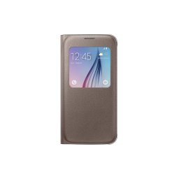 SAMSUNG - S6 S View Cover Gold EF-CG920PFEGWW