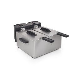 PRINCESS - Fritadeira Dupla 2 x 3L - Inox 183123