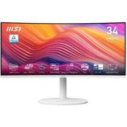 Monitor 34" Modern MD342CQPW UltraWide Quad HD (Branco) - MSI