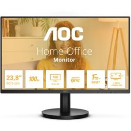 Monitor 23.8" 24B3HMA2 Full HD LED (Preto) - AOC