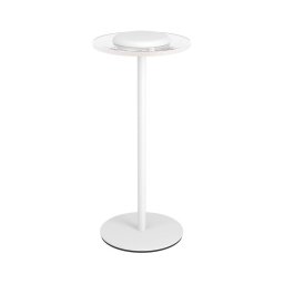 Eglo 75885 - Lâmpada de mesa TREPELLA LED RGBW recarregável com dimmer tátil, 5V 2000 mAh, branca