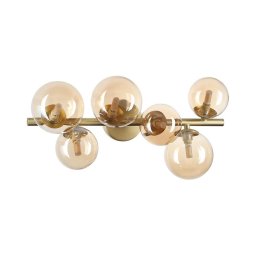 Ideal Lux - Lustre LED sobreposto PERLAGE 6xG9/3W/230V 49 cm dourado/fumê